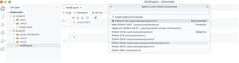 Image result for Select Kernel Vscode