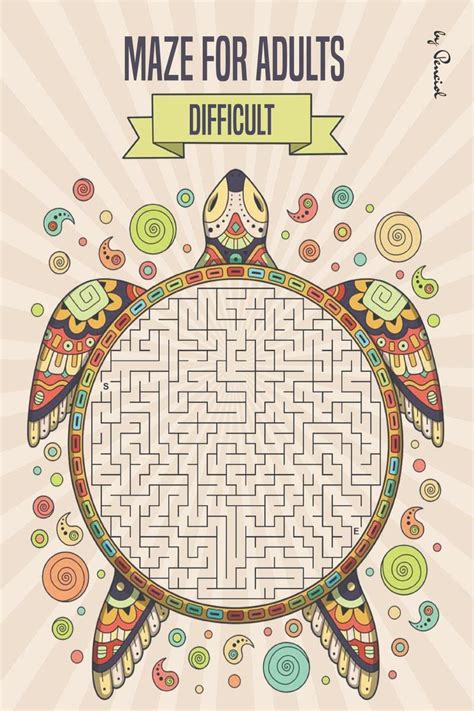 Buy Maze for Adults Difficult : Maze puzzle book for adults|150 ...