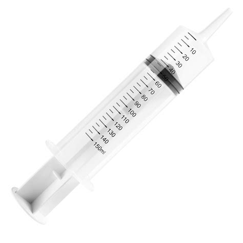 6 Pack 150ml Syringes, Reusable Large Plastic Garden Syringe for ...