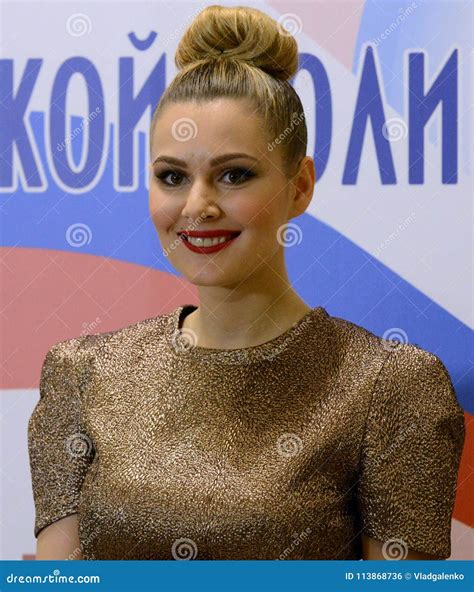 Famous Russian Actress and Politician Maria Kozhevnikova. Editorial ...