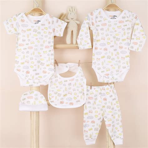 Baby Essential Gift Set | Baby Clothing Gift Combo | Pack of 5 | Joywo ...