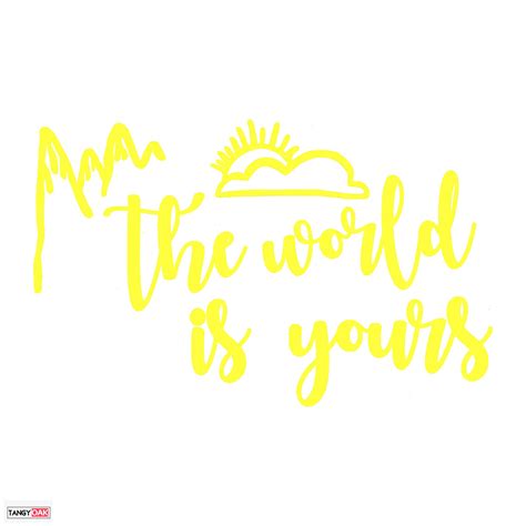 The World is yours - Wall Art – TangyOak