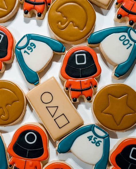 Squid Game Crewneck Sweaters by Janet - Calgary Custom Cookies