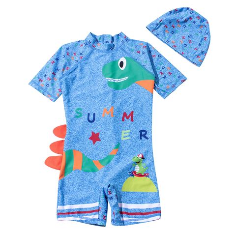 ATOGUTA Boys Rash Guard Swimsuit Kid Water Sport Short Swimsuit Sun ...