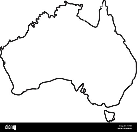 map of australia vector illustration Stock Vector Image & Art - Alamy