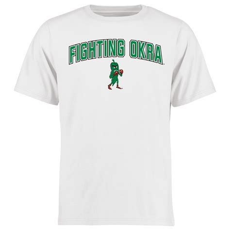 Delta State Statesmen White Proud Mascot T-Shirt