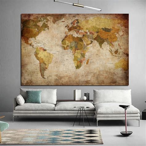 World Atlas Wall Map 的图像结果