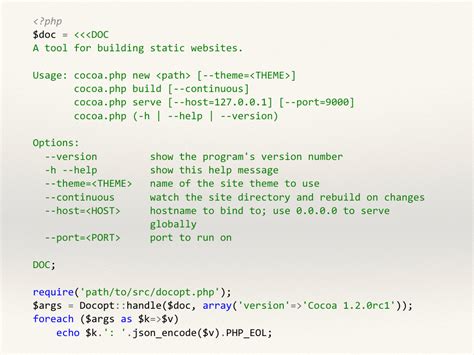 Image result for Docopt Python Package