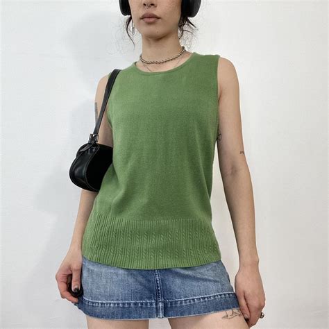 Womens Green Vest For Sale at Angelina Varley blog
