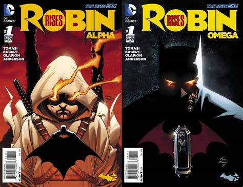 New DC 52 Batman: Robin Rises Alpha #1 & Omega #1 1st Print SET | Comic ...