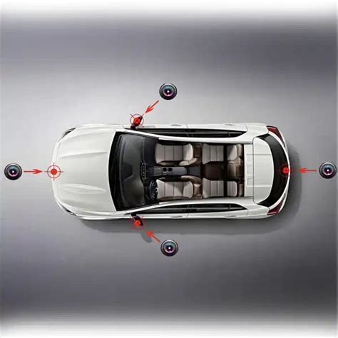 1080p HD Car Camera System, 360° Surround View DVR Recording – Canblo