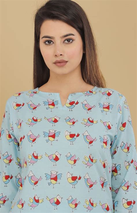 Pure Cotton Top & Bottom Set – Jaipur Saga