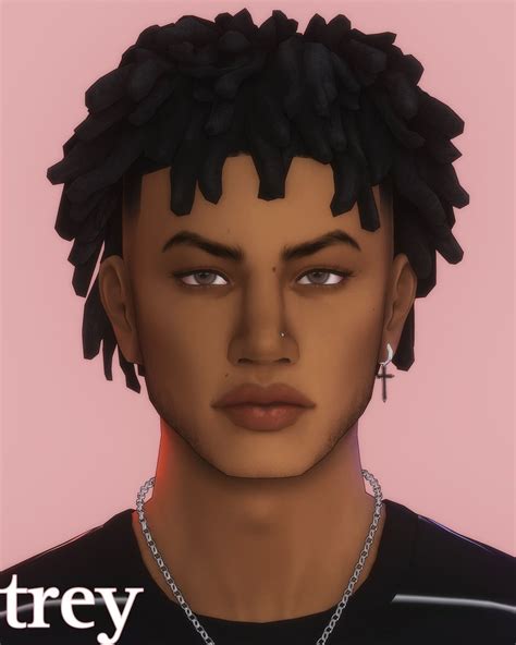 cherrywisp Sims 4 Afro Hair Male, Sims Hair, Male Hair, Sims 4 Mods ...