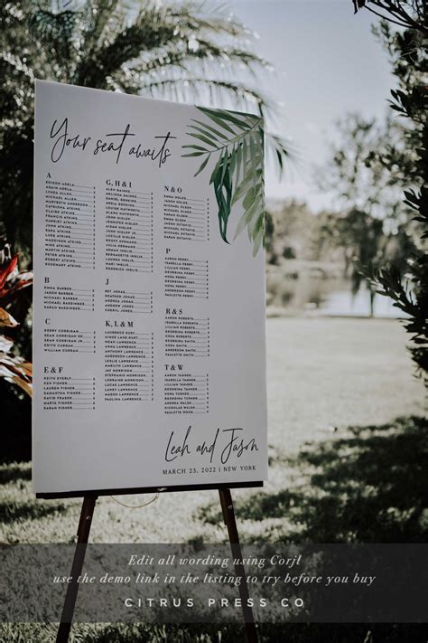 Image result for Wedding Reception Seating Chart