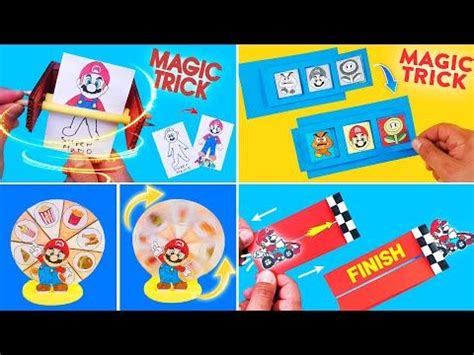 Image result for How to Make Mario Paper Computer Games
