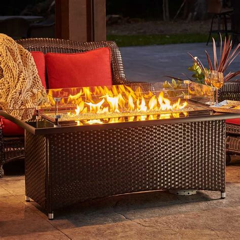 TheOutdoorGreatRoomCompany Outdoor GreatRoom Co Propane Fire Pit Table ...