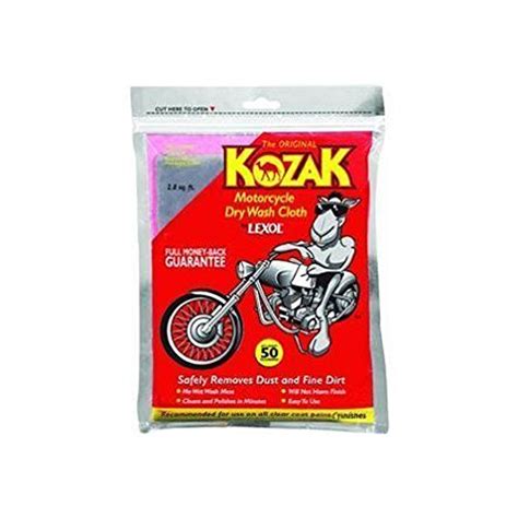 Kozak 1052 Motorcycle Dry Wash Cloth : Amazon.in: Car & Motorbike
