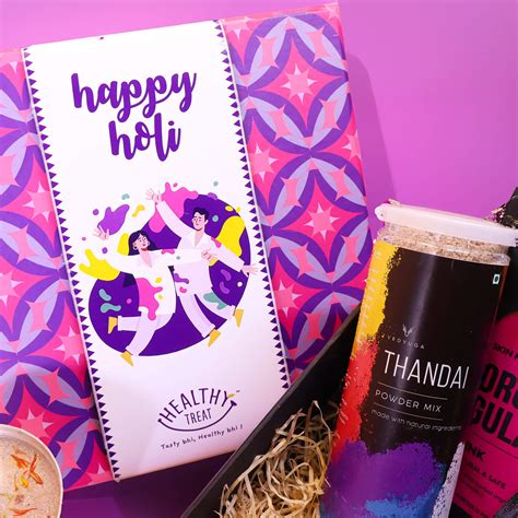 Get Festive with Healthy Treat's Desi Bites Holi Gift Hamper - HEALTHY ...