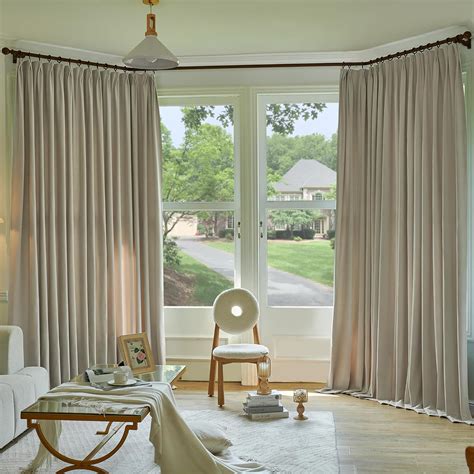 Amazon.com: MAIHER Extra Wide Pleated Curtains 84 Inches Long 1 Panel ...