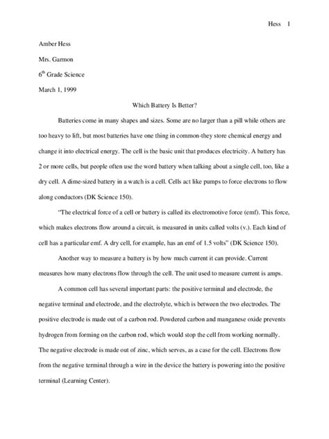 Image result for Sample Research Paper Example