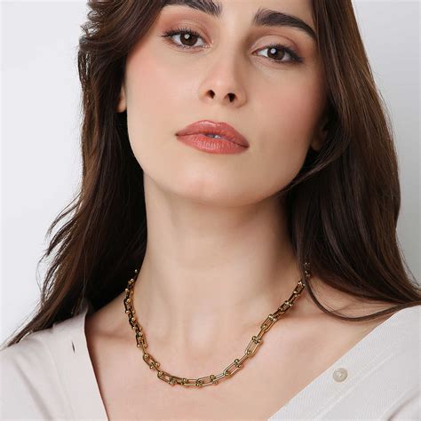 Hope Interlock Chain Necklace: Taahira Jewellery