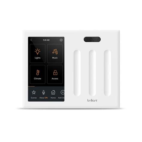 8 smart home control panel with alexa
