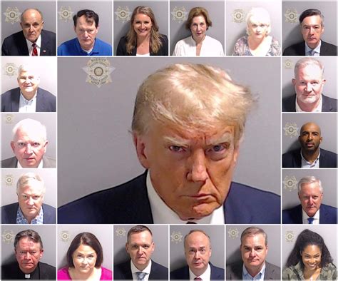 Mug shots in Trump's election interference case - August 25, 2023 | Reuters