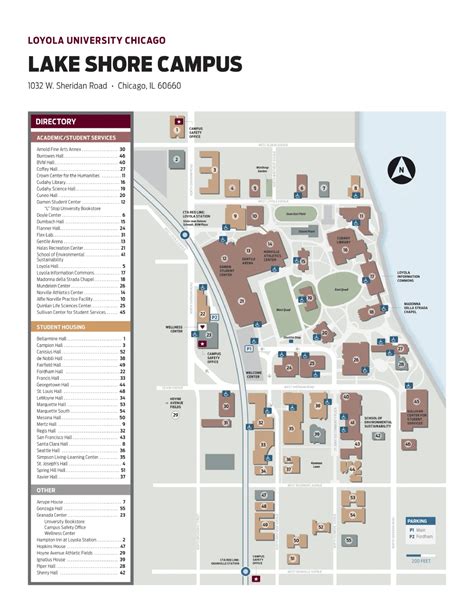 Loyola University Chicago Campus Map - All Maps