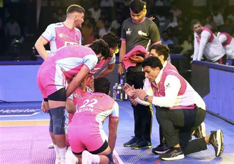 Jaipur Pink Panthers Secure First Home Win Over UP Yoddhas in PKL 12