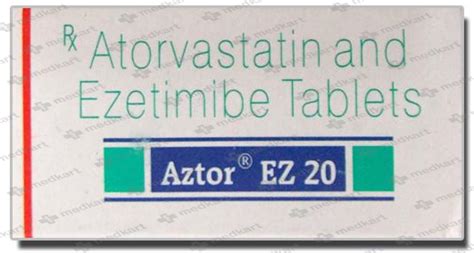 AZTOR EZ 20MG TABLET 10'S, Price, Composition & Generic Alternatives ...