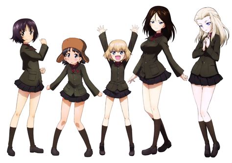 girls und panzer alina (girls und panzer) clara (girls und panzer ...