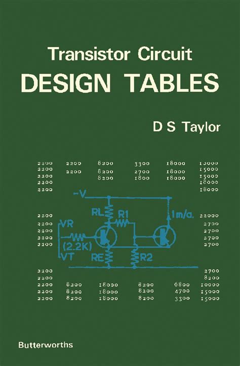 Transistor Circuit Design Tables eBook : Taylor, David S.: Amazon.in ...
