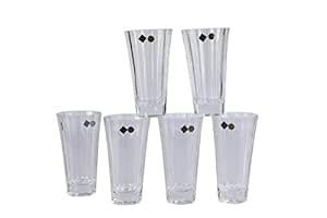 Buy Bohemia Crystal Water Glass Set of 6 - Boston Online at Low Prices ...