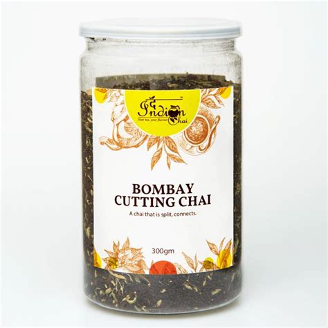 The Indian Chai Bombay Cutting Chai 300g Blended with Sonth, Elaichi ...