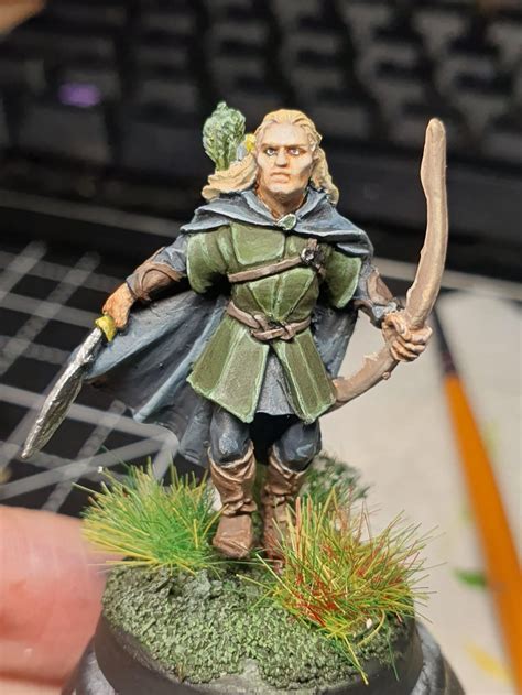 Dug out my old Lord of The Rings Minis and painted Legolas. Feedback ...