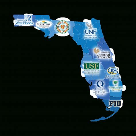 Universities In Florida Map