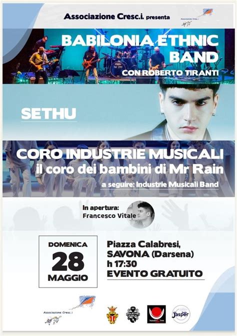 Babilonia Ethnic Band - live, Savona Darsena, 28 May 2023 | AllEvents.in
