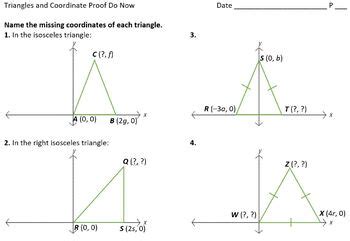 Isosceles Triangle Coordinate Geometry 的图像结果