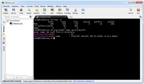 MobaXterm: portabler SSH Client für Windows - Dem Commander1024 sein Blog