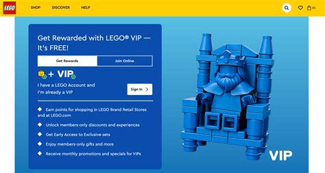 Image result for Lego.com VIP Rewards