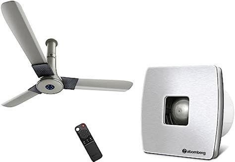atomberg Studio+ 1200mm 32W BLDC Motor Energy Saving Ceiling Fan (Sand ...