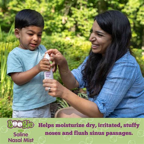 Boogie Saline Nasal Mist - Unscented - Shop Cough, cold & flu at H-E-B