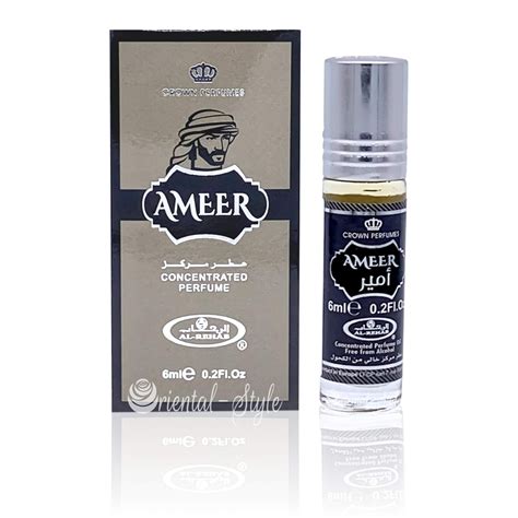 Al Rehab Ameer Attar Perfume Oil 6ml – HalalSauda