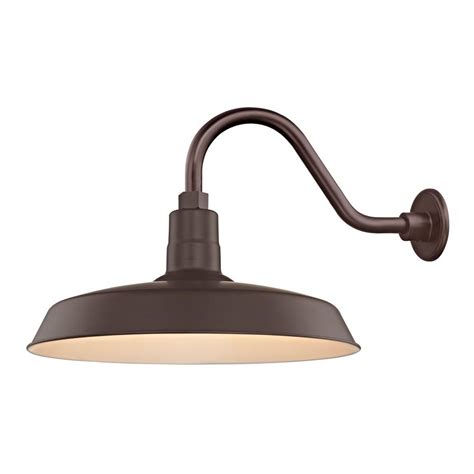 Buy Recesso Lighting Bronze Farmhouse Style Industrial Gooseneck ...