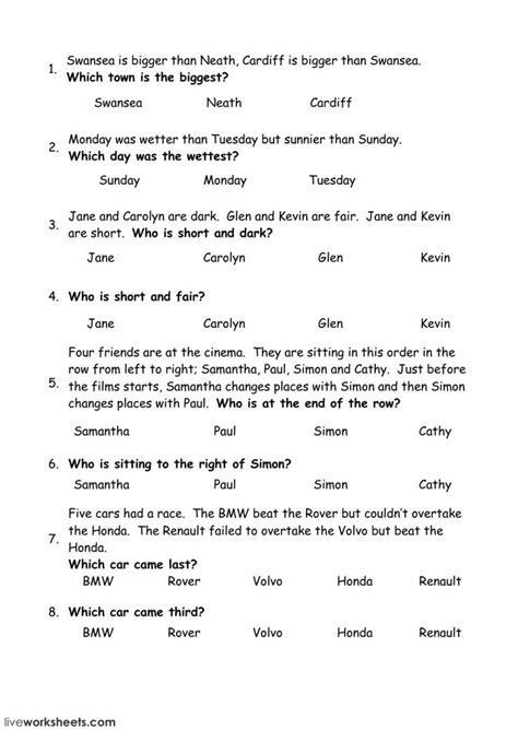 Image result for Logic Math Problems