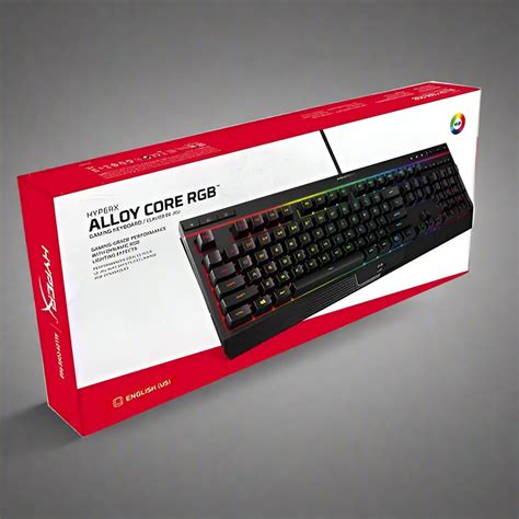 HyperX Alloy Core RGB Gaming Keyboard (Membrane Switches) – Simply Gaming