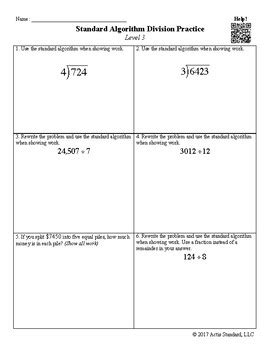 Image result for Long Division Algorithm