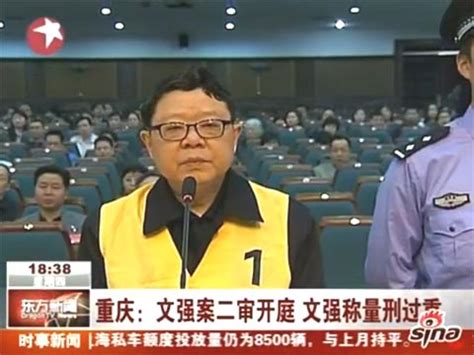 视频：重庆原司法局长文强二审维持原判获死刑_新浪视频_新浪网