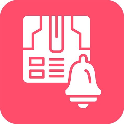 Package notification icon style | Premium Vector