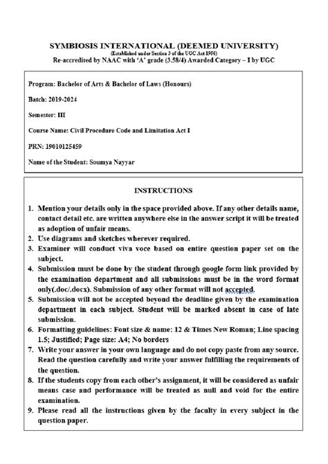 Civil Procedure Code (CPC) Jurisdiction: Civil Nature & ADR Mechanisms ...